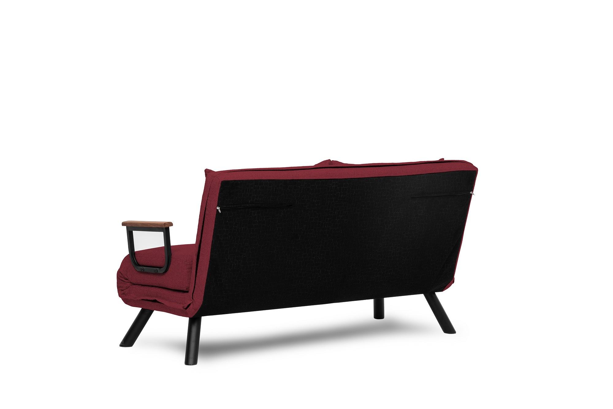 Sando sofa bed 2-seater Red 4