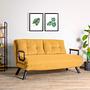 Sando Sofa Bed 2-seater Mustard Yellow 0