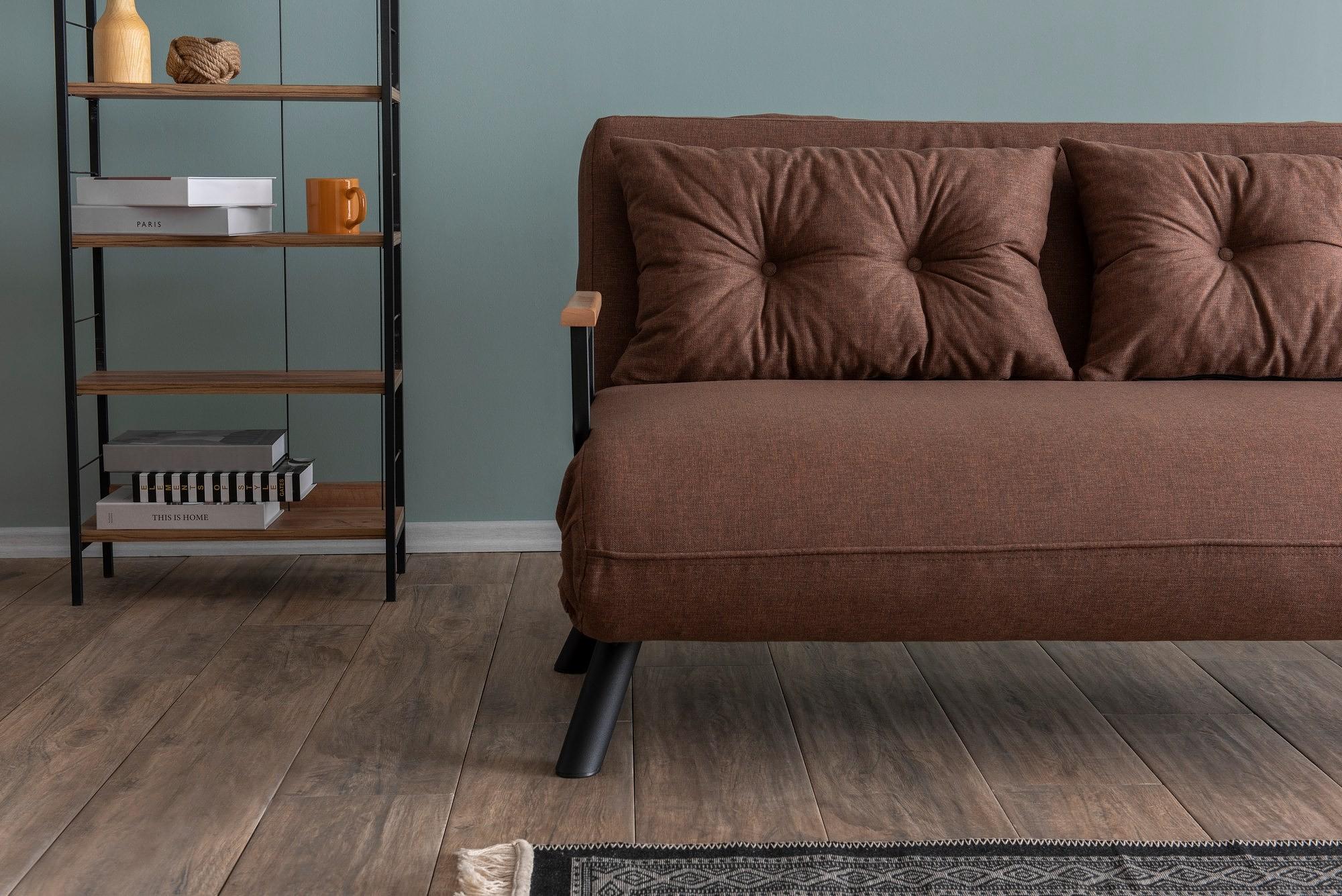 Sando Sofa Bed 2-Seater Light Brown 4