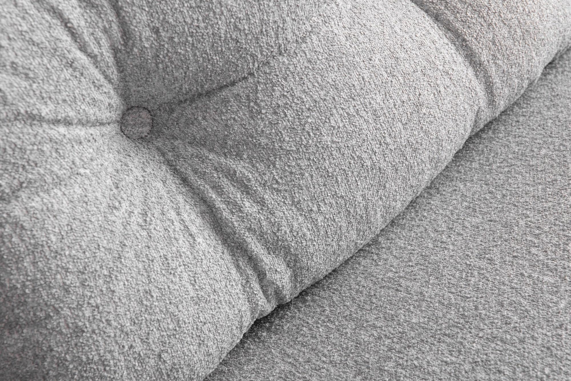 Sando Sofa Bed 2-Seater Bouclé Grey 6