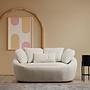 Midye 2-Sitzer Sofa Creme 0