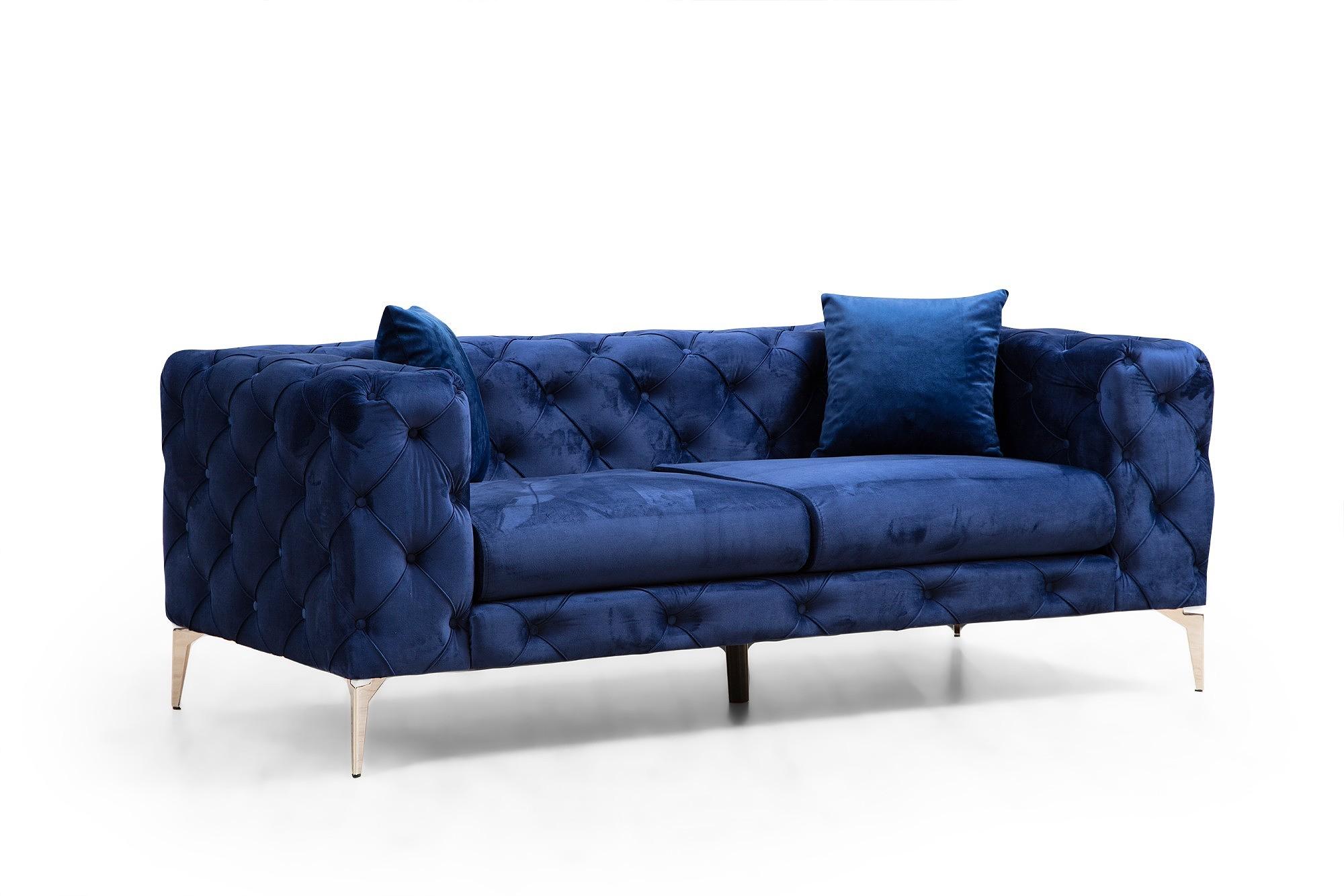 Como Sofa 2-seater Navy blue 5