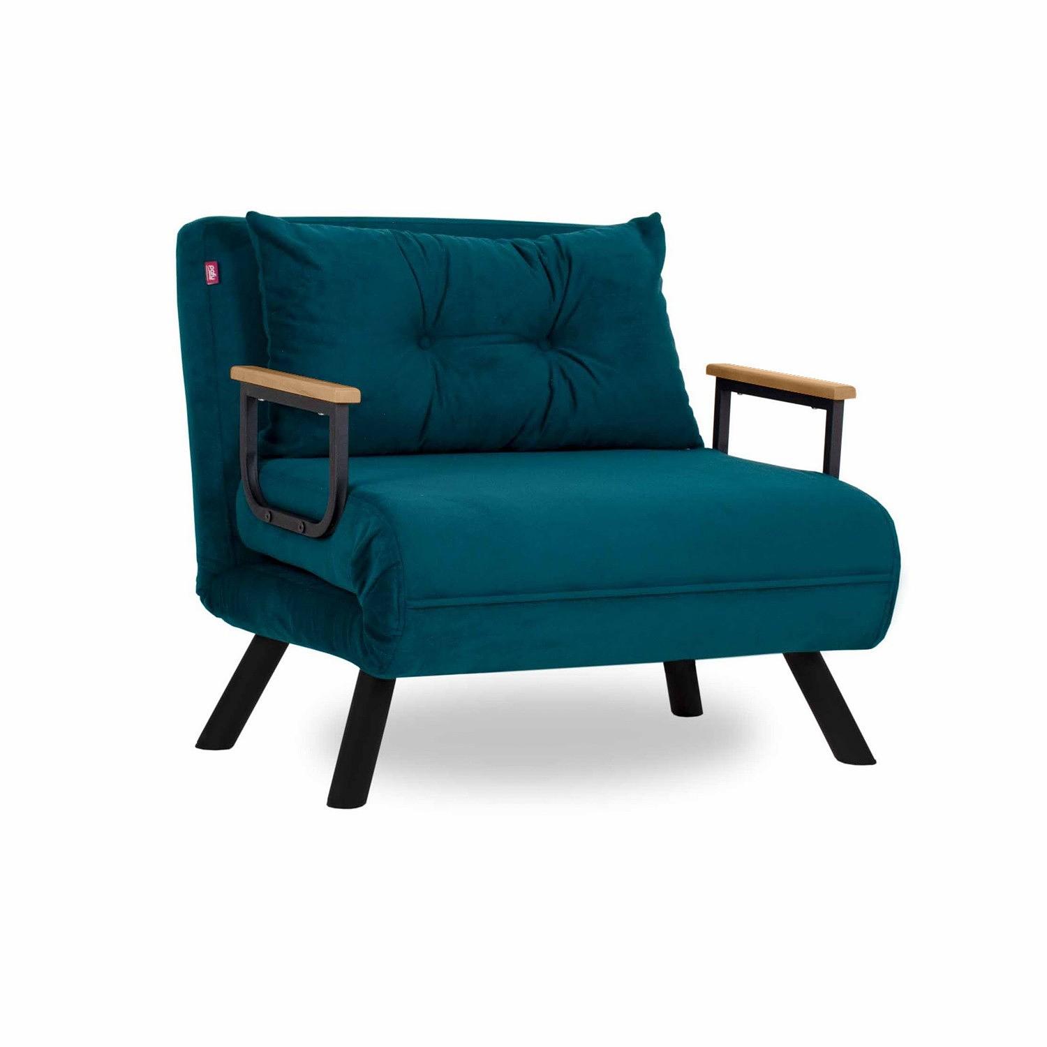 Sando Armchair Petrol 1