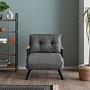 Sando Poltrona letto Grigio chiaro 6
