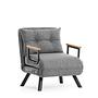 Sando Poltrona letto Grigio chiaro 8