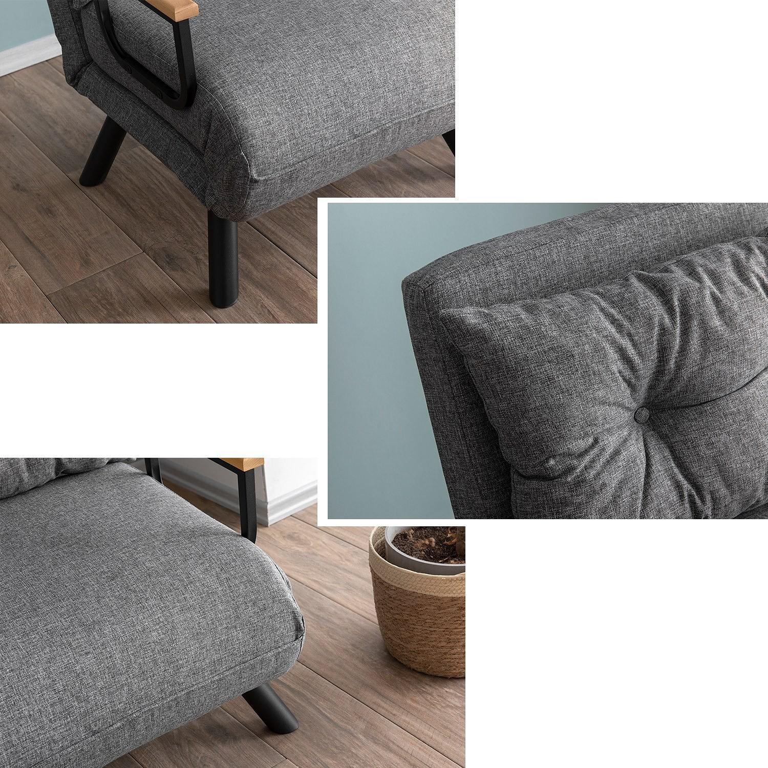 Sando Armchair Light Grey 7