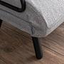 Sando Sleeper Armchair Bouclé Grey 3