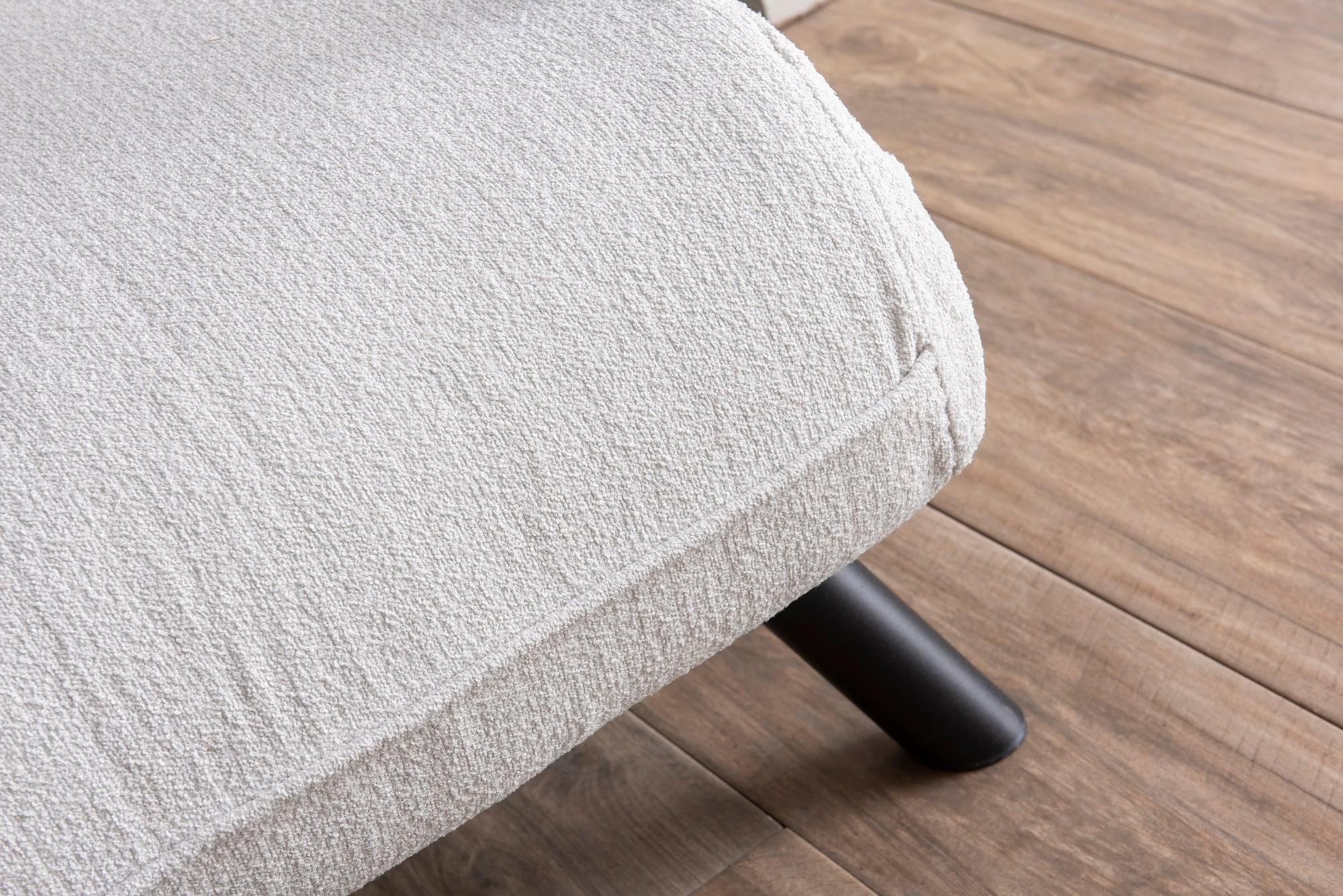 Sando Sleeper Armchair Bouclé White 4