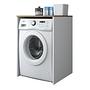 Washing machine cabinet walnut brown 60cm x 91.8cm 5