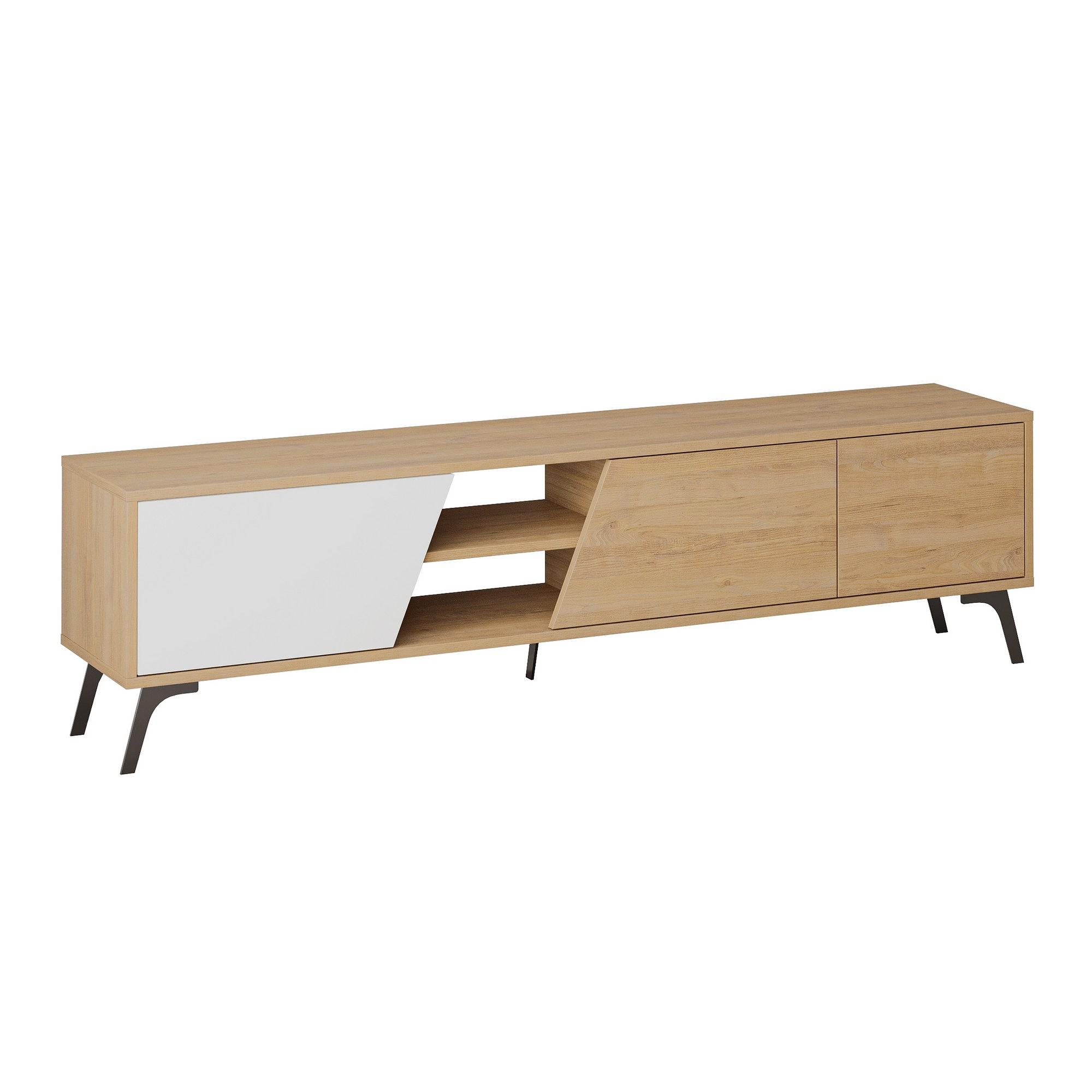 Fiona lowboard brown white 4