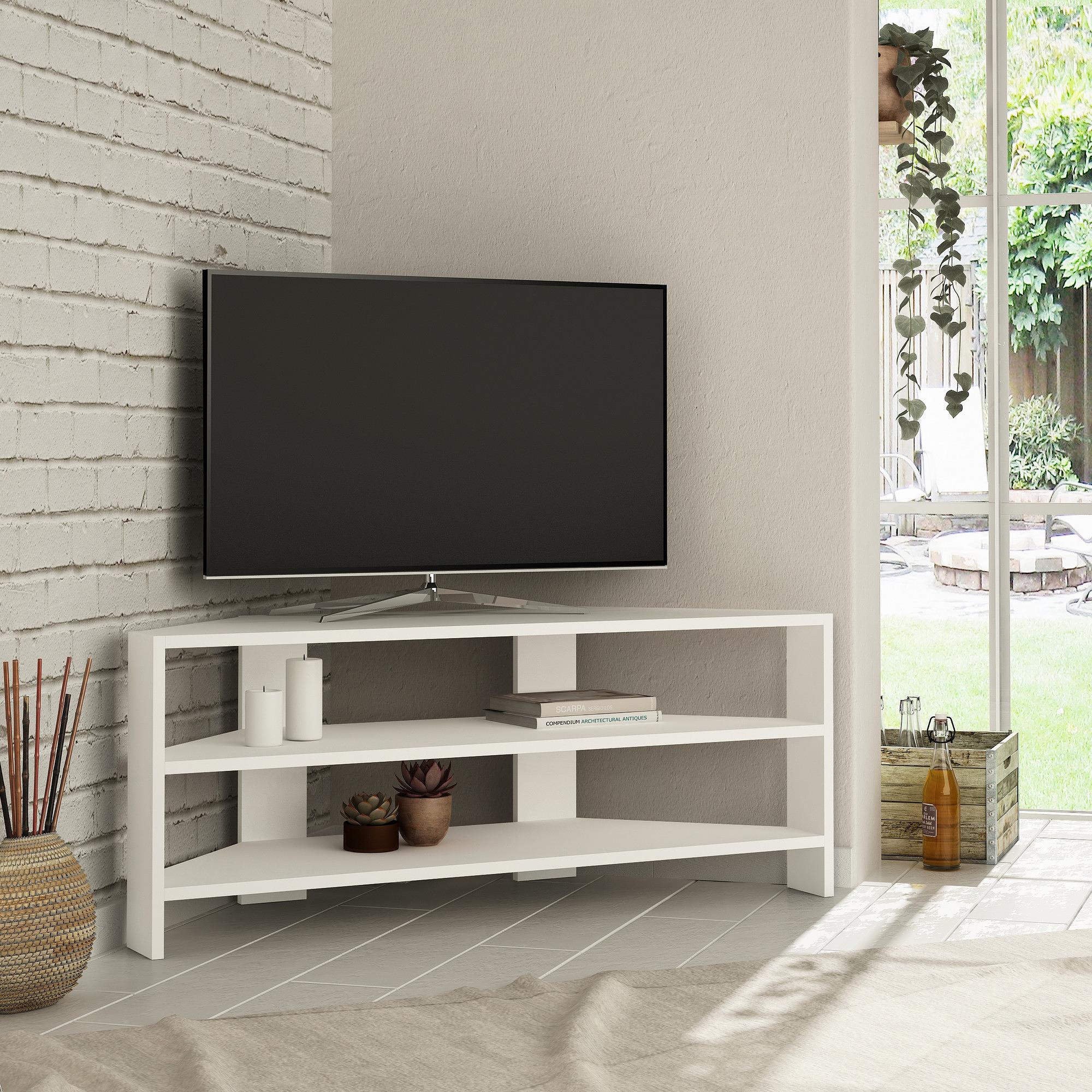 Thales Corner Lowboard White 0