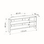 Thales Corner Lowboard White 2