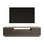 Lowboard with shelf Grey 4