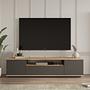 Lowboard with shelf Grey 0