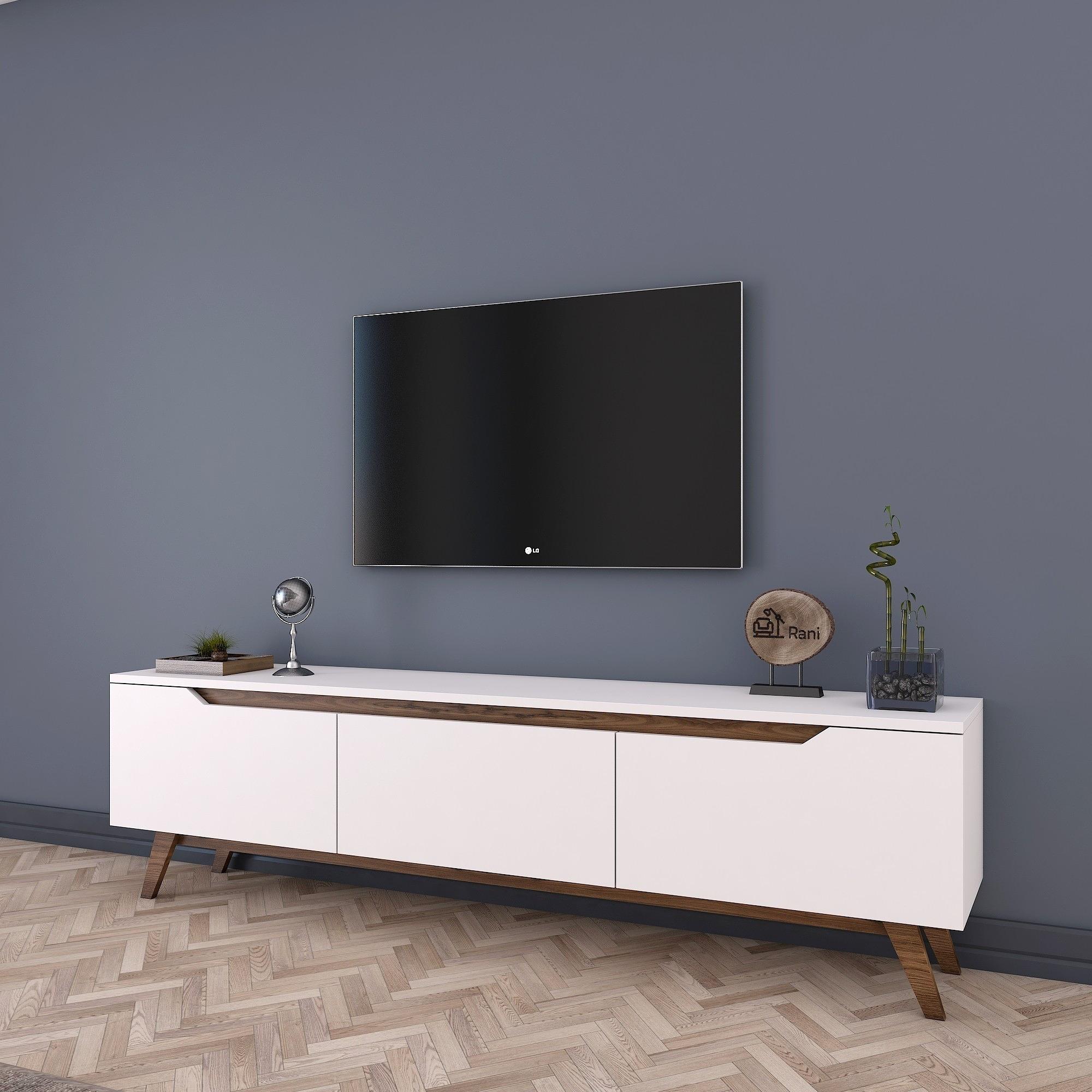 Lowboard White 180cm x 48.6cm 0