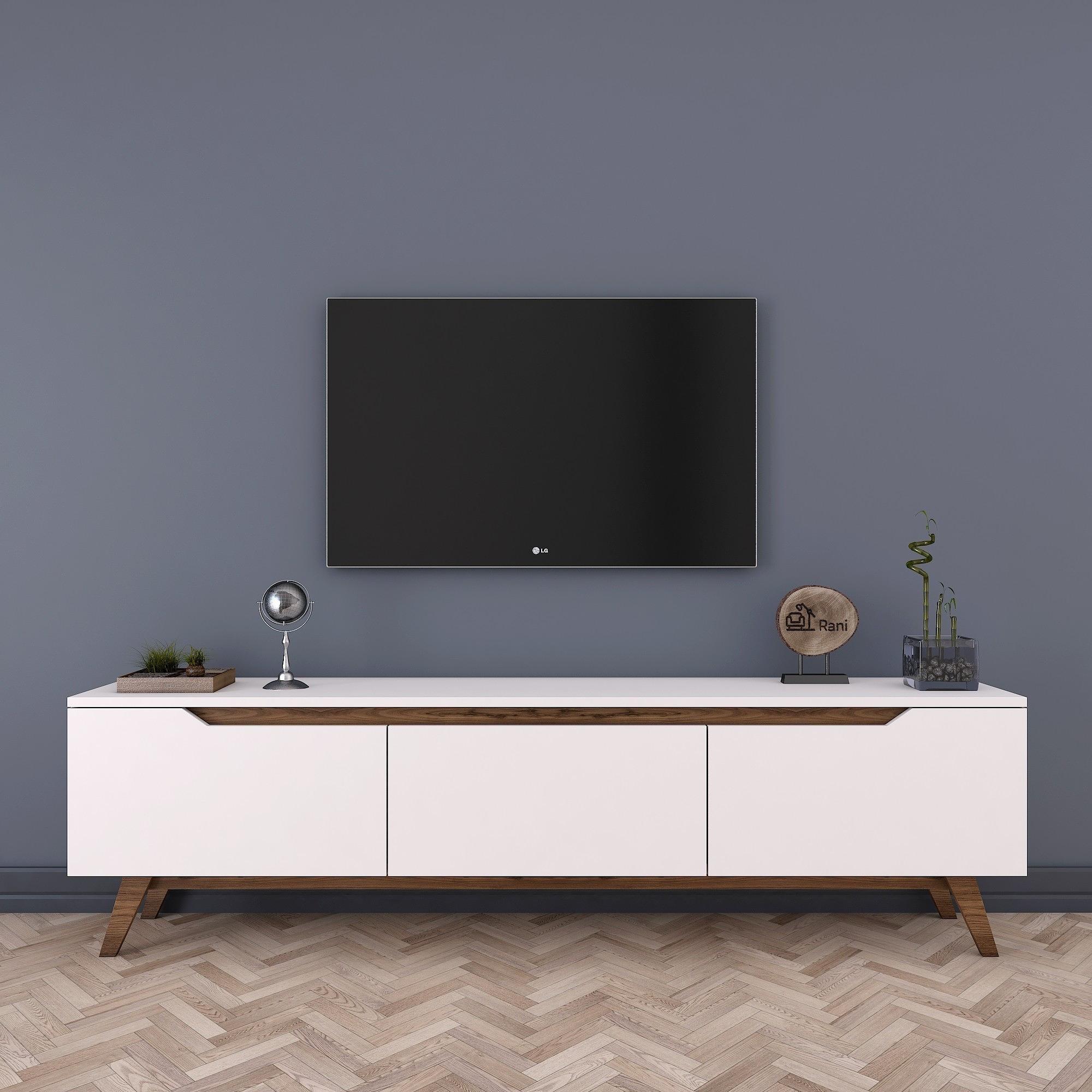 Lowboard White 180cm x 48.6cm 2