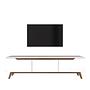 Lowboard White 180cm x 48.6cm 5