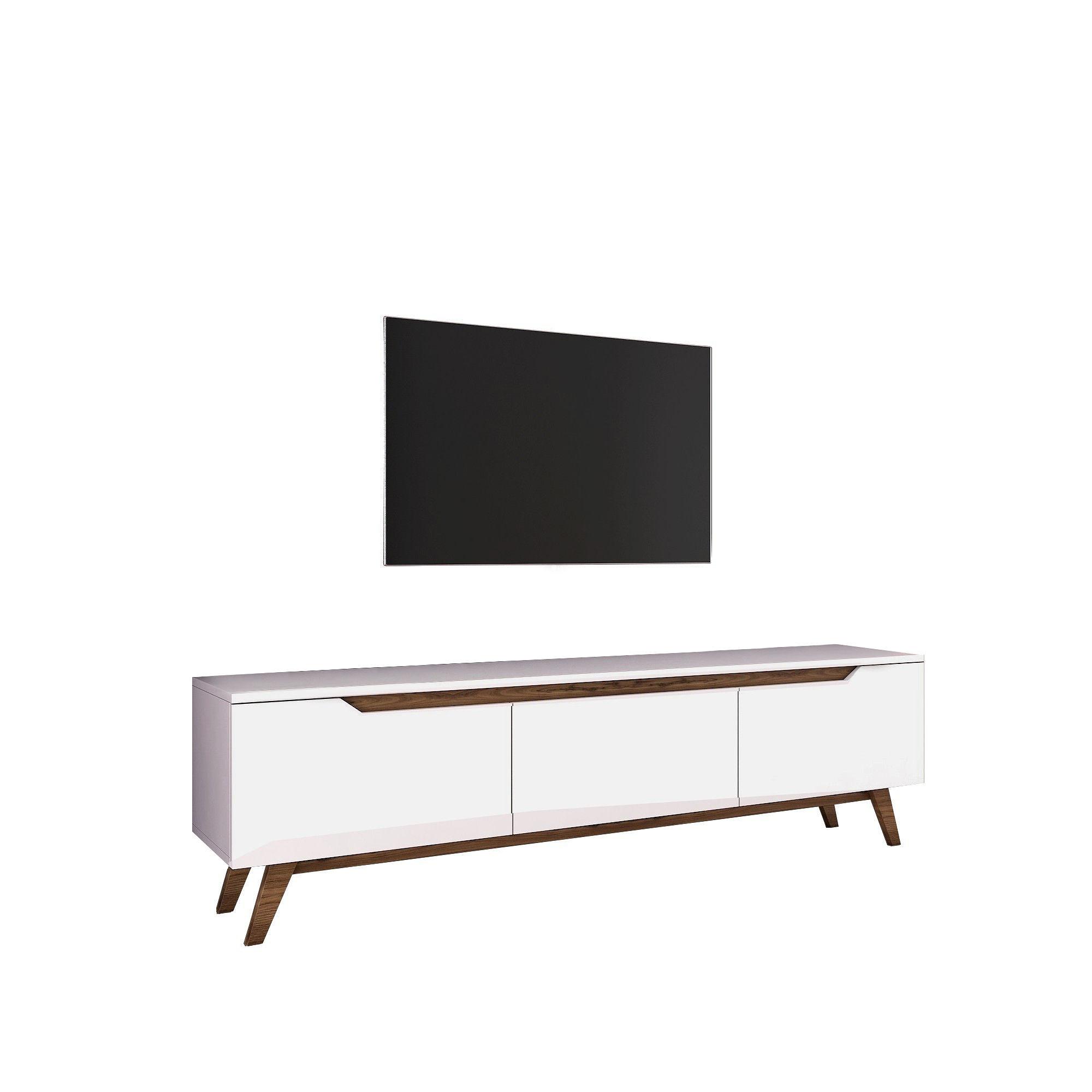 Lowboard White 180cm x 48.6cm 4