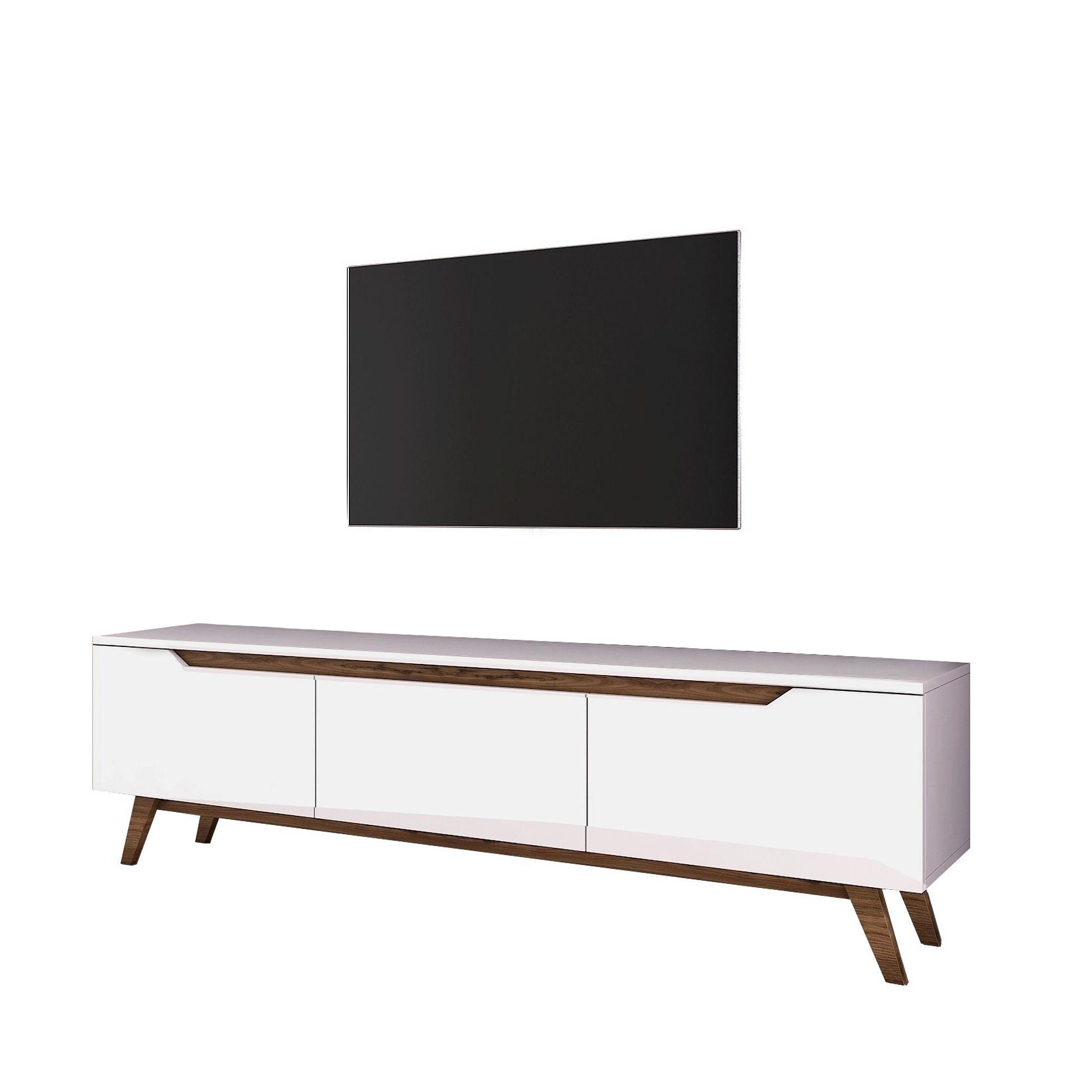 Lowboard White 180cm x 48.6cm 6