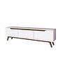 Lowboard White 180cm x 48.6cm 9