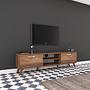Lowboard Brown with shelf 180cm x 48.6cm 1