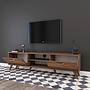 Lowboard Brown with shelf 180cm x 48.6cm 3