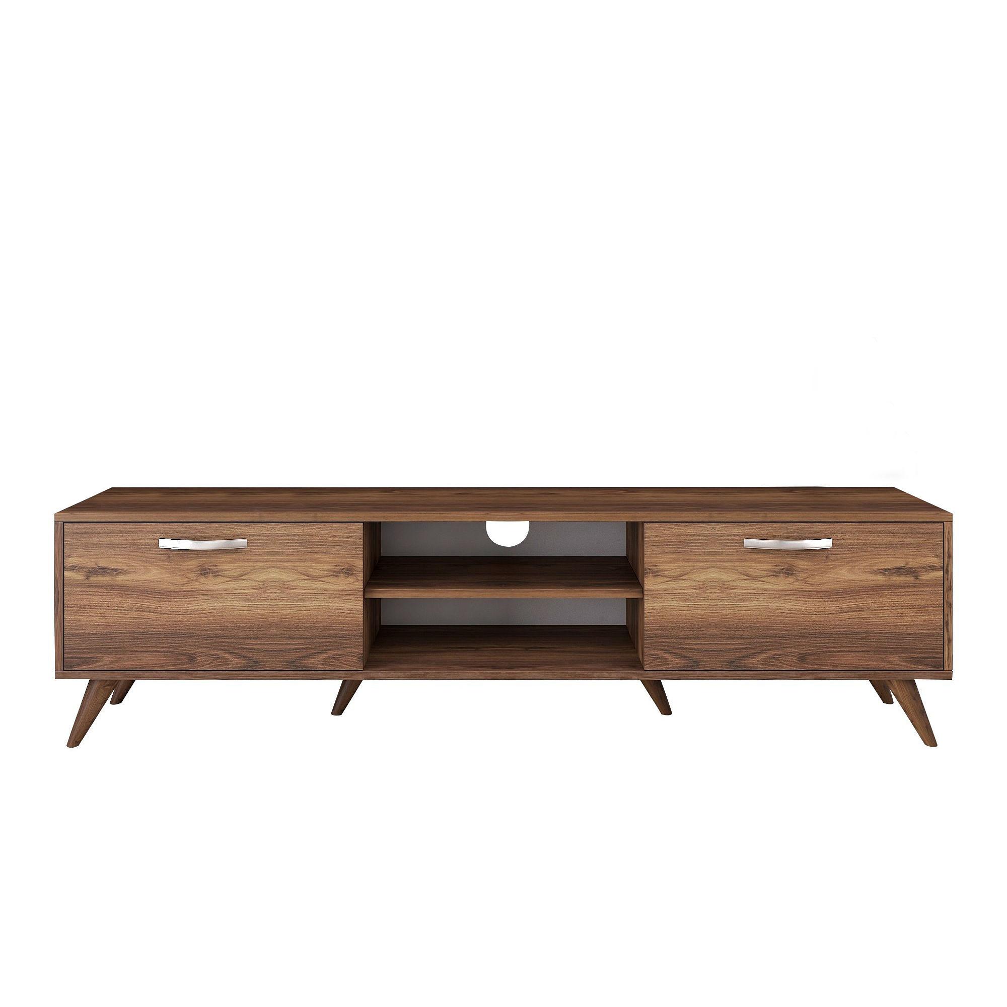 Lowboard Brown with shelf 180cm x 48.6cm 7