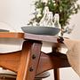 Touch Esstisch-Set 4-tlg. Nubuk-Leder Creme 3