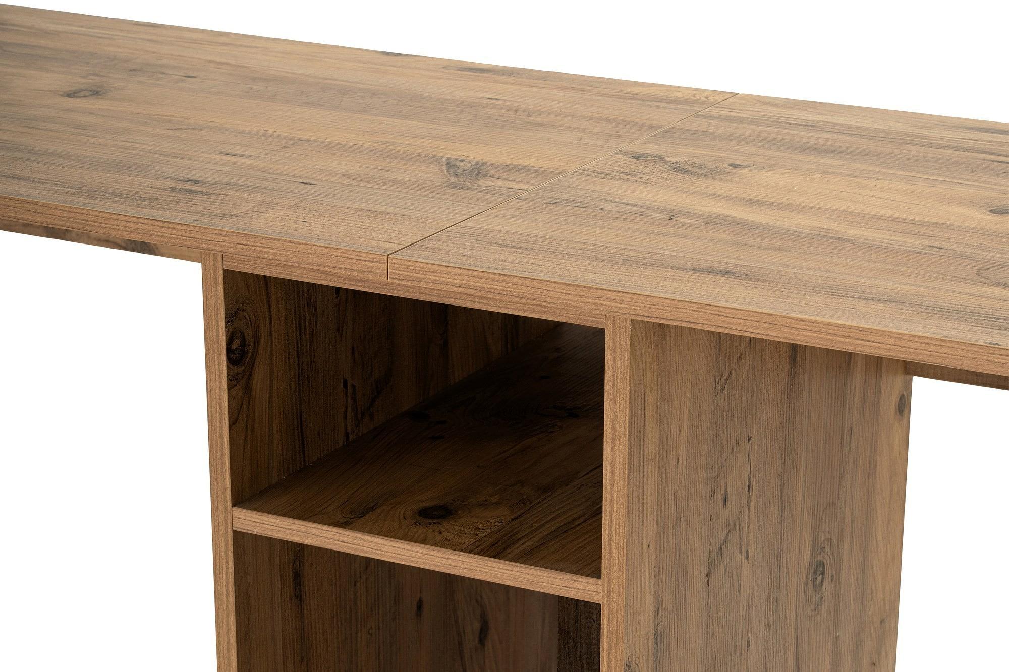 Twin Desk Brown 7