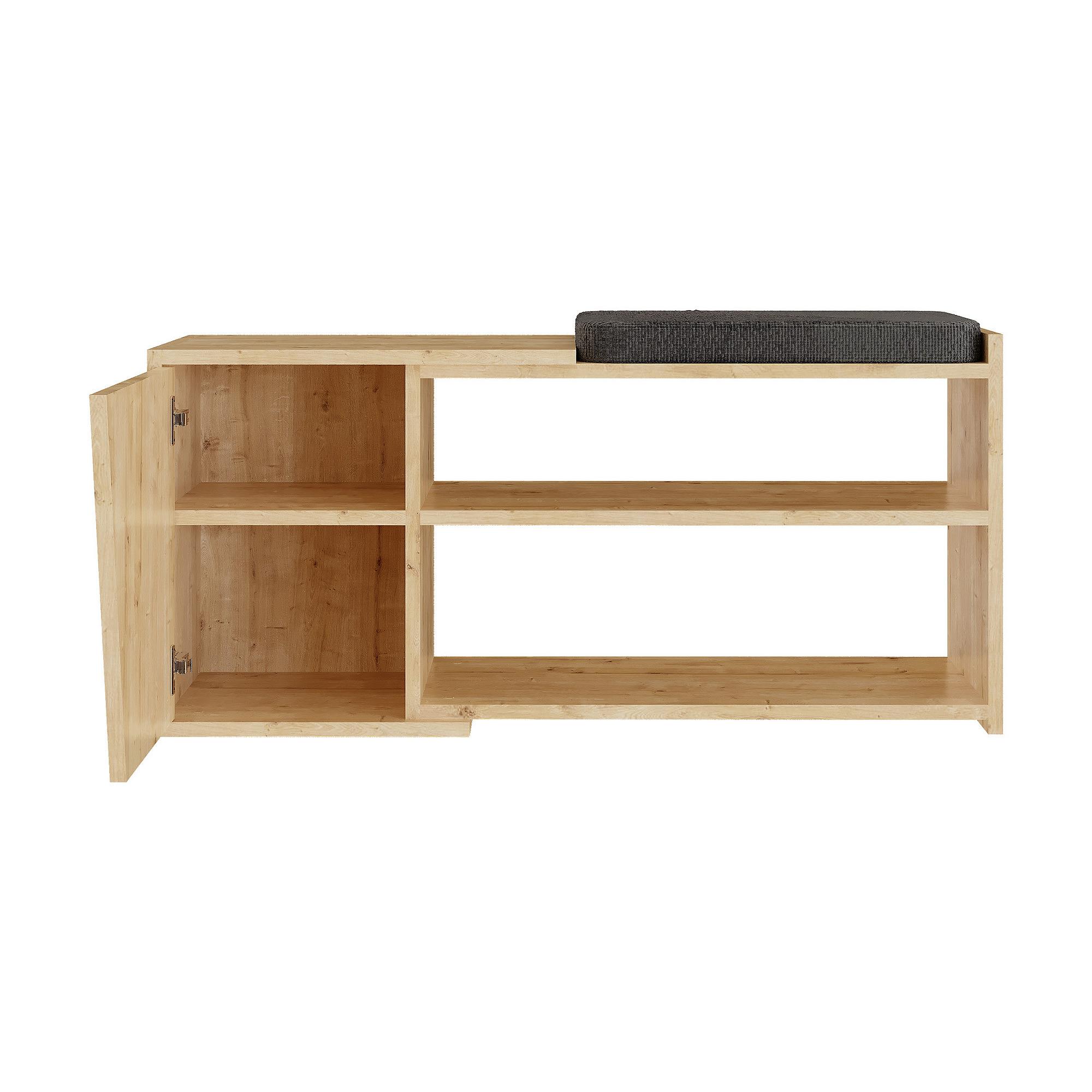 Fiona Shoe cabinet wood veneer 3