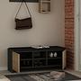 Zulla Shoe cabinet Anthracite Brown 1