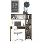 Desk with shelf Brown 7