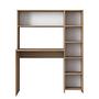 Desk with shelf Brown 9