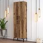 Benta Walnut Brown Shoe Cabinet 0