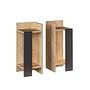 2x Elos Nightstand Anthracite 1
