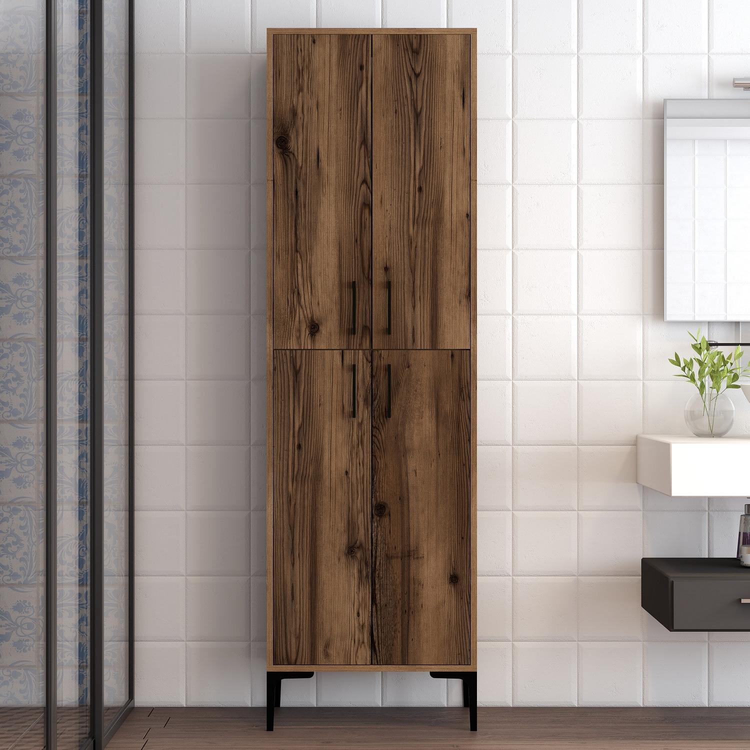 Benta Cabinet Walnut Brown 1