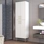 Benta Cabinet White with golden details 0