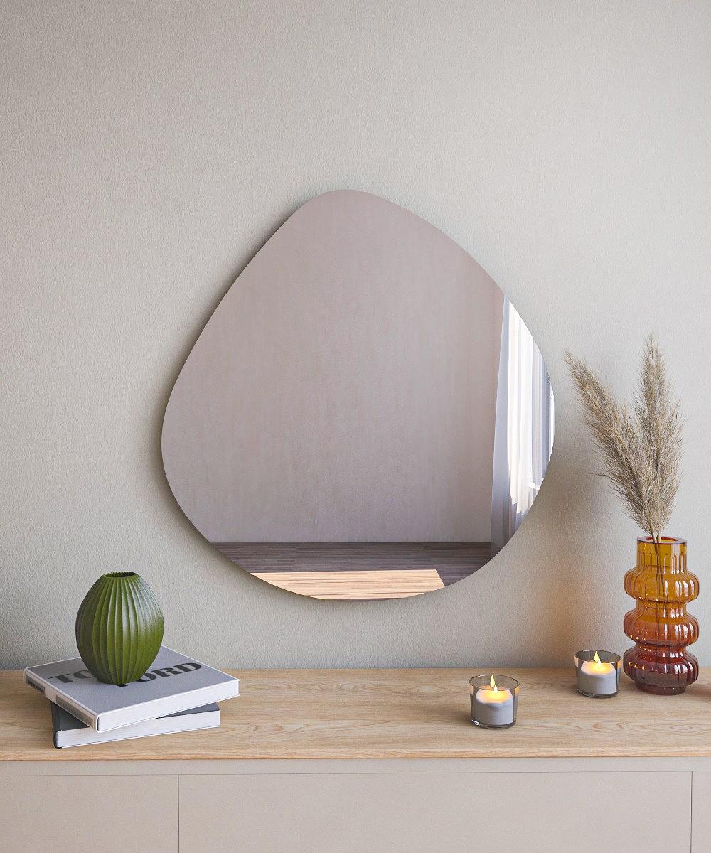 Besso Mirror Black Ø60cm 3