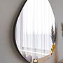 Besso Mirror Black Ø60cm 2