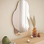 Flow Mirror Black 40cm x 72cm 0