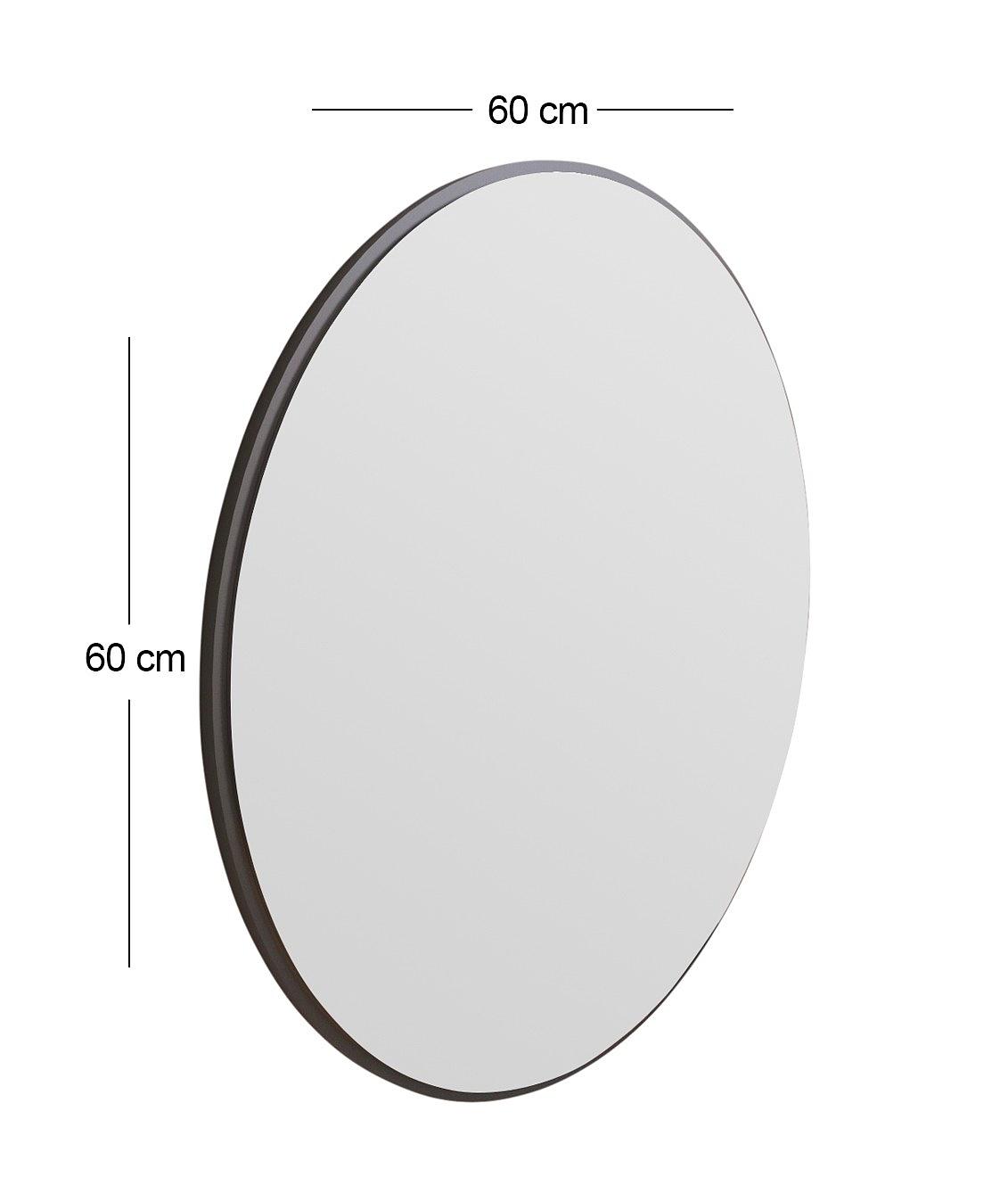 Ozze Mirror Black Ø60cm 2