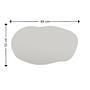 Lossa Mirror Black 52cm x 89cm 7