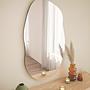Lossa Mirror Black 52cm x 89cm 1