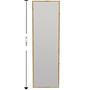 Tessa Freestanding Mirror Nature 50cm x 160cm 5