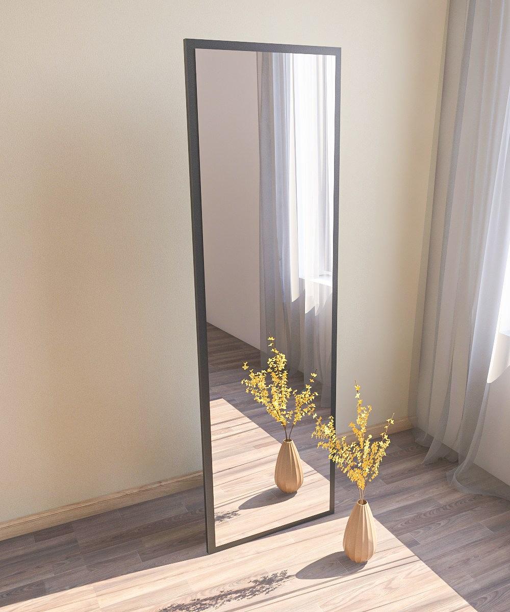 Tessa Standing mirror Black 50cmx 160cm 1