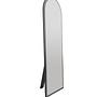 Emma Freestanding Mirror Black 50cm x 160cm 6