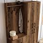 Ana Wardrobe Walnut Brown 120cm x 200cm 3