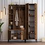 Extend Wardrobe Walnut Brown 150cm x 200cm 3