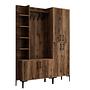 Extend Wardrobe Walnut Brown 150cm x 200cm 5