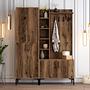 Extend Wardrobe Walnut Brown 150cm x 200cm 1